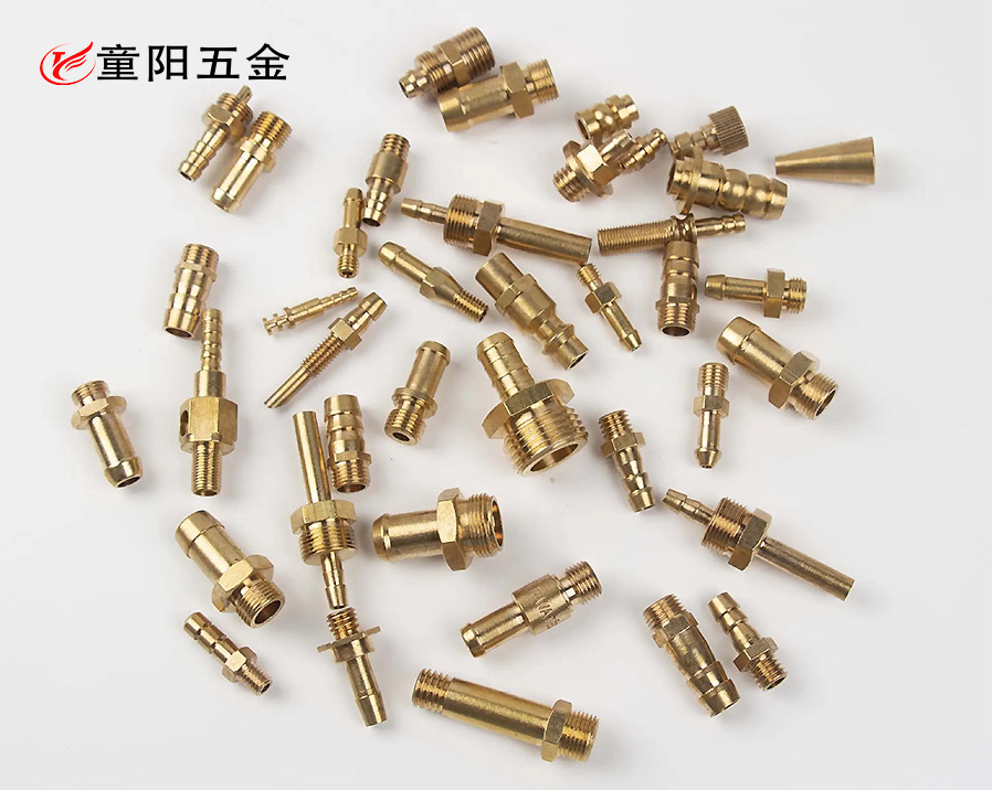 走芯機加工氣管銅件連接頭(tóu)