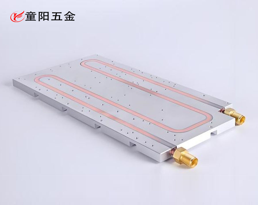 電池包液冷板加工-埋管式水冷板（bǎn）