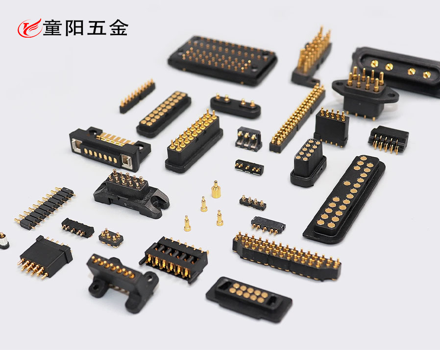 pogopin彈簧（huáng）頂針 磁（cí）吸式連接器 觸點充電接頭（tóu）