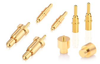 pogopin連接（jiē）器頂（dǐng）針 純銅（tóng）鍍金彈簧針 