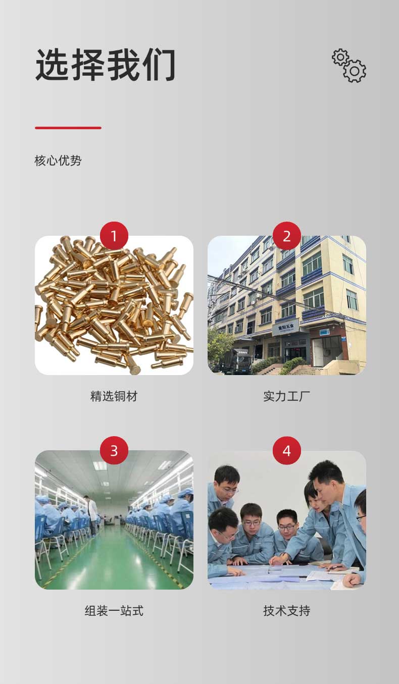 pogopin連接器頂針加工